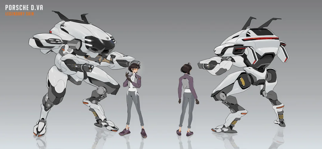 《守望先锋2》宣布与保时捷联动实现D.Va机甲(守望先锋2cg宣传动画)