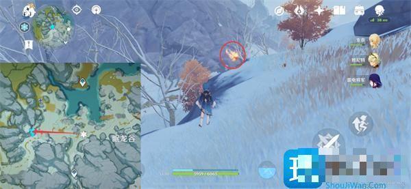 《原神》龙脊雪山温暖仙灵位置大全
