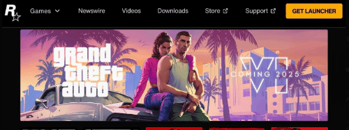 R星官网正式收录《GTA6》引热议：新预告要来了？(r星 官网)