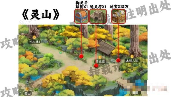 仙剑奇侠传新的开始灵山彩蛋位置大全一览