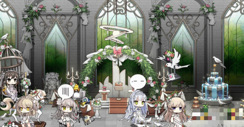 少女前线圣洁颂歌家具一览