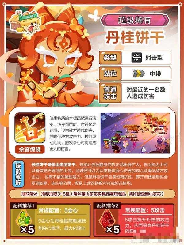《冲呀饼干人王国》丹桂饼干强度测评攻略(冲呀饼干人王国无限钻石)