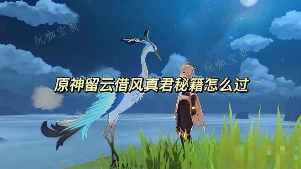 《原神》留云借风真君怎么解密？(原神 留云借风)
