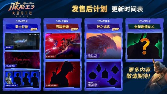 《波斯王子：失落的王冠》后续更新内容公布 全新DLC、游戏模式以及挑战将在今年陆续推出(波斯王子失落的王冠ns)