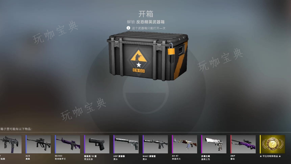 反恐精英武器箱出什么？(反恐精英武器箱出什么金)