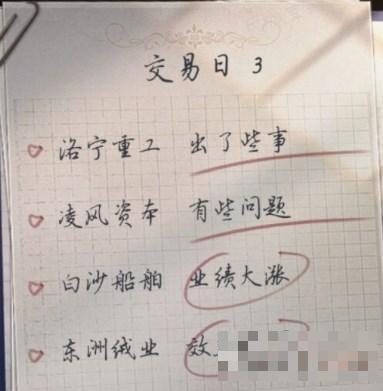 《世界之外》投资之星第三天攻略详解(播放世界之外)