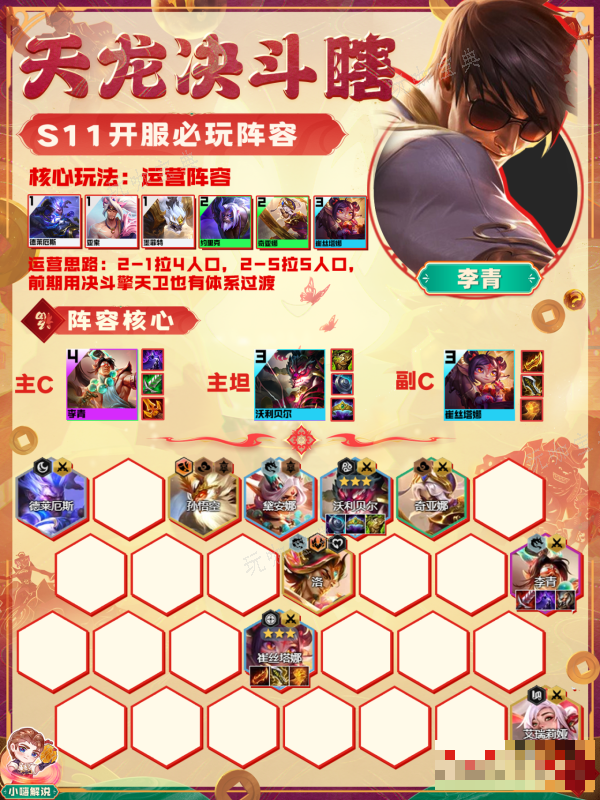 《金铲铲之战》天龙决斗瞎玩法推荐(金铲铲之战天使给什么装备)