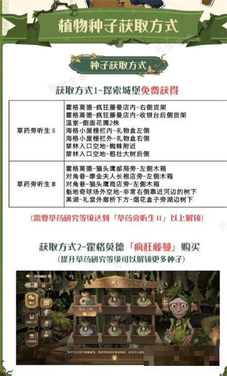 《哈利波特魔法觉醒》草药学家攻略大全