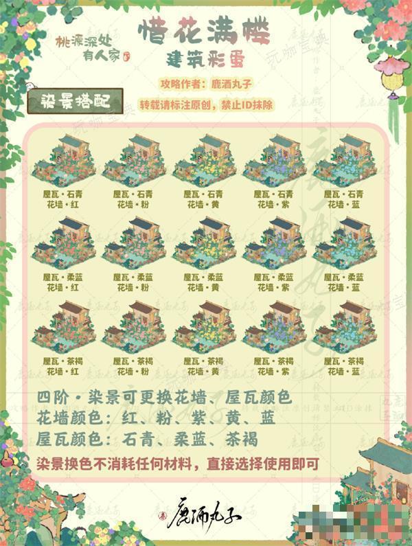 《桃源深处有人家》惜花满楼攻略大全(桃源深处有人家花卉育种配方)