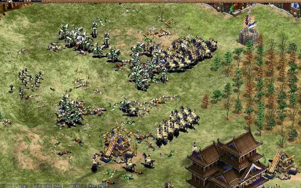 帝国时代2蒙古轻骑兵怎么玩