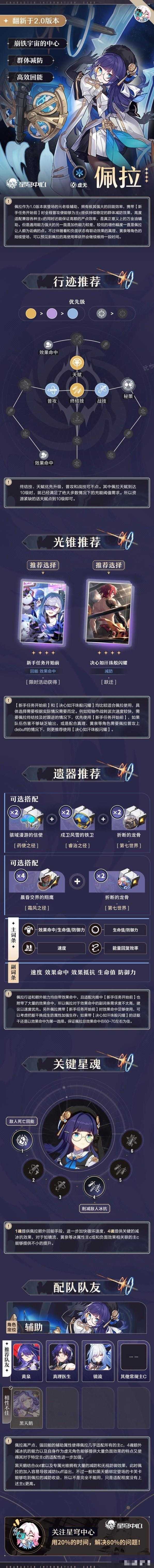 《崩坏星穹铁道》2.0版本佩拉培养指南(崩坏星穹铁道下载官方正版)