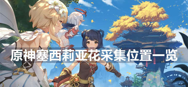 原神塞西莉亚花采集位置一览(原神塞西莉亚花采集路线和分布图)