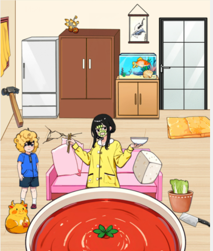 抖音想不到鸭火锅乱炖找齐所有菜涮进火锅如何过关？(鸭火锅的做法)