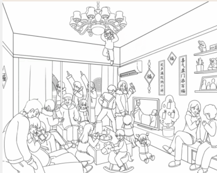 抖音想不到鸭亲戚拜年找到所有人怎么通关？