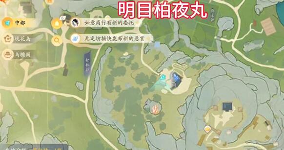射雕手游梦华录黑松林物品快速获取位置(大唐梦华录手游)