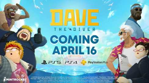 《潜水员戴夫》4月16日登陆PS4/5 首日加入PS+(《潜水员戴夫》:今夏最佳赛博度假处)