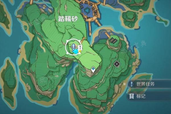 《原神》无名武士的刀在哪？(原神无名武士位置)