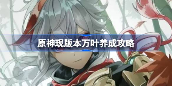 原神现版本万叶养成攻略(原神万叶强么)