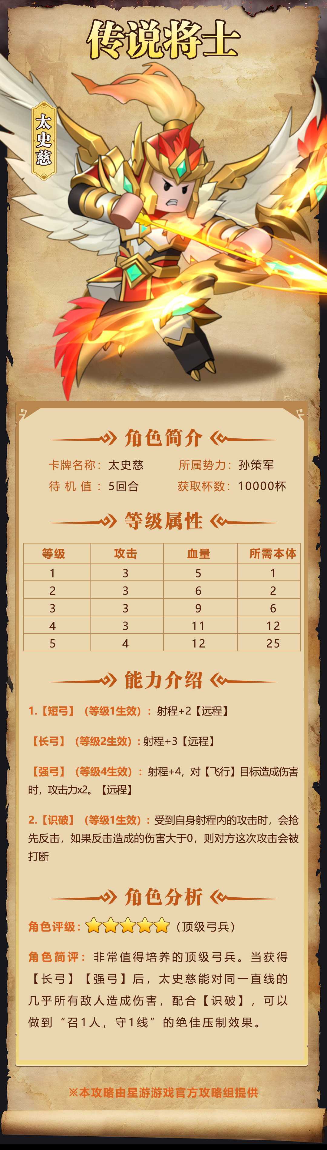 《我是小奇兵》太史慈角色一览