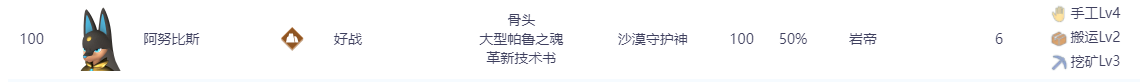 幻兽帕鲁阿努比斯