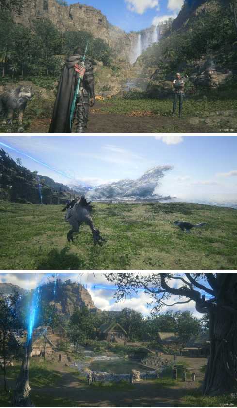 《最终幻想16》DLC“沧海恸哭”新截图 时之祭殿介绍