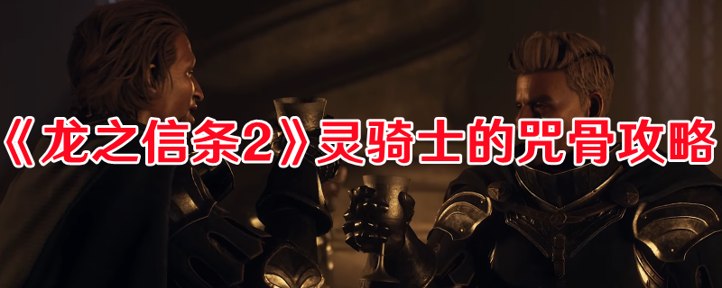 《龙之信条2》灵骑士的咒骨攻略(龙之信条 2)