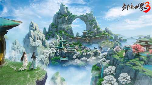 踏青出游季！来《剑侠世界3》云看江湖美景(踏青旅行)