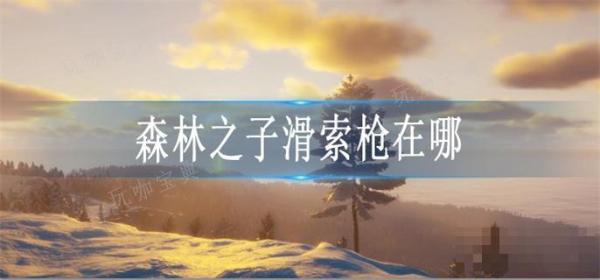 《森林之子》滑索枪在哪？(森林之子好玩吗)