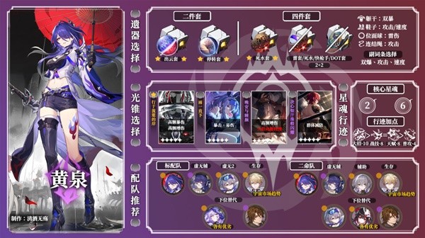 《崩坏星穹铁道》黄泉一图流简明攻略(崩坏星穹铁道akt资源站)