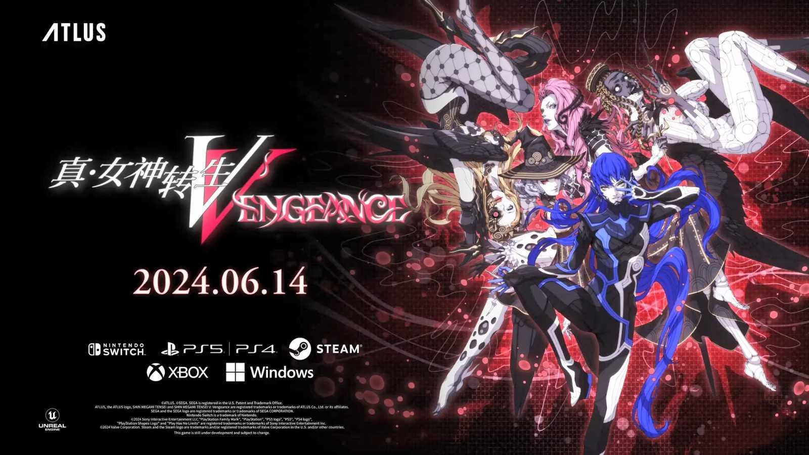 《真女神转生5：复仇》新PV公布  6月14日正式发售(真女神转生5下载)