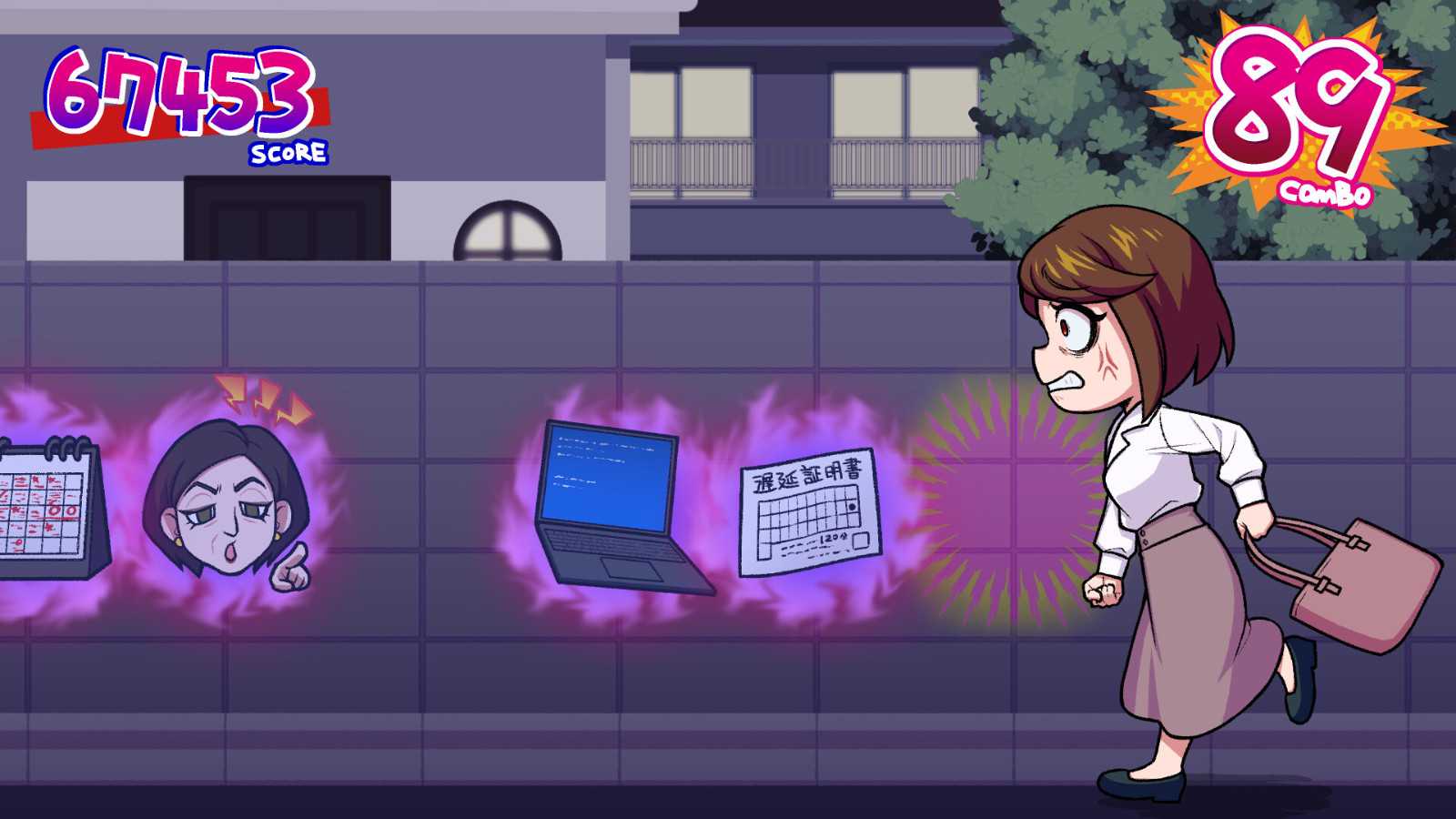 《マジギレ限界OLちゃん》Steam页面上线