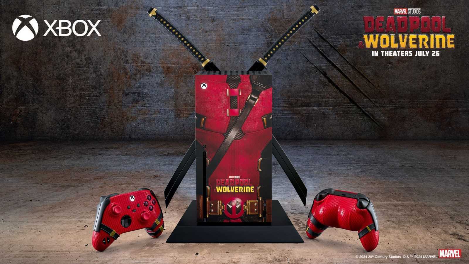 《死侍与金刚狼》联动Xbox限量版手柄(金刚狼)
