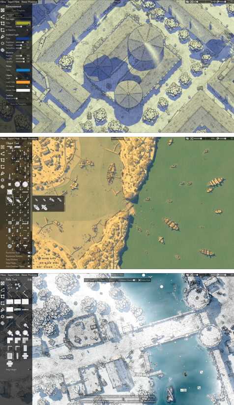 手绘风地图制作工具《国王的画布》Steam试玩发布