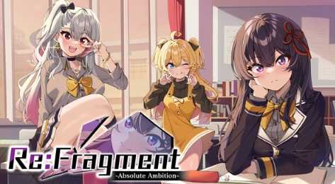 日式美少女视觉冒险《Re:Fragment》Steam试玩(日式少女妆)