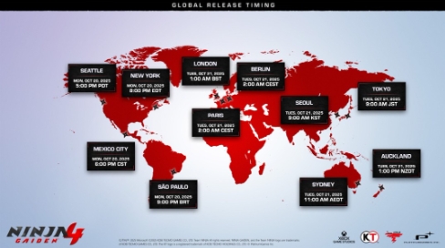 《忍者龙剑传4》10月21日上午9点全球解锁