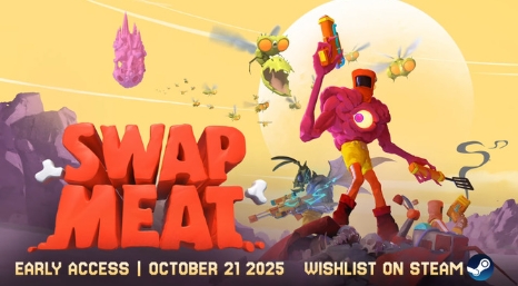 怪诞风动作类肉鸽射击《血肉交换》抢先体验开启(怪诞疯癫是什么意思)