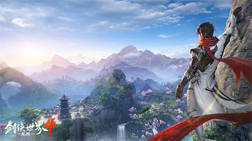 堪比5A景区！西山居《剑侠世界4:无限》唯美国风江湖盛宴(西部5a景区排名数量)