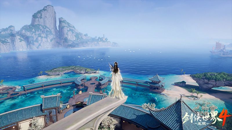 无缝大江湖！《剑侠世界4:无限》水陆空三大轻功逍遥游(剑纯无缝大道)