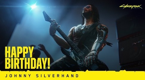 CDPR为《赛博朋克2077》中的强尼·银手庆祝生日(赛博视频)