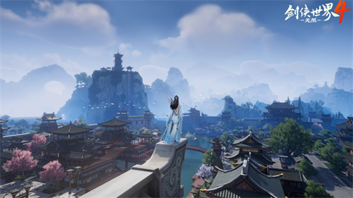 天地逍遥游《剑侠世界4:无限》轻功系统一览(逍遥天地游简介)