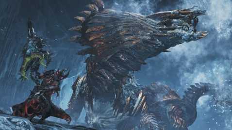 《怪物猎人：荒野》新挑战上线 历战王冻峰龙参战(怪物猎人荒野配置)