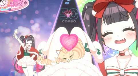 大腿音游《萌萌夹击》发布圣诞节DLC