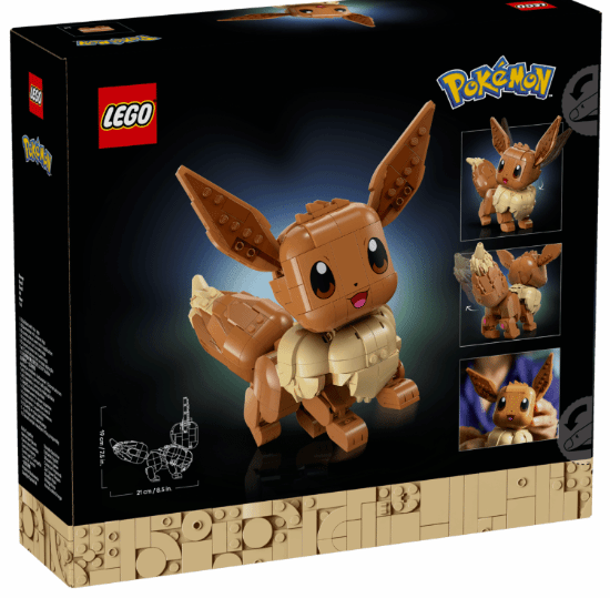 乐高宝可梦联名套装现已公布，3月1日起正式对外发售(乐高moc精灵宝可梦)