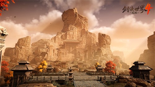 国风雅韵！《剑侠世界4：无限》高度还原东方建筑之美