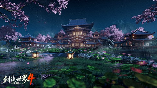 国风雅韵！《剑侠世界4：无限》高度还原东方建筑之美