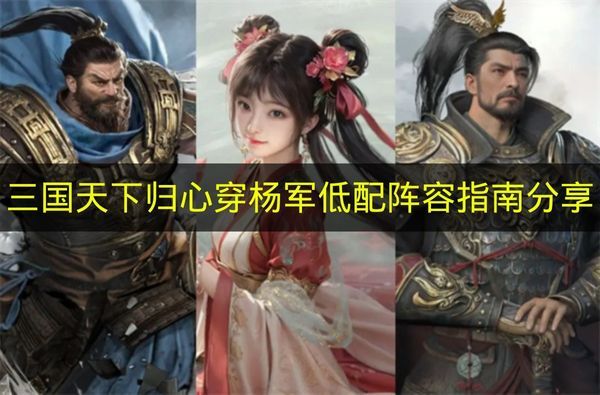 《三国天下归心》穿杨军平民向阵容配置指南(三国之天下归心什么时候结束)