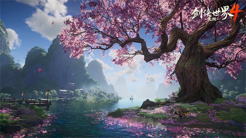 江湖四季之景！《剑侠世界4：无限》无缝地图探索实录