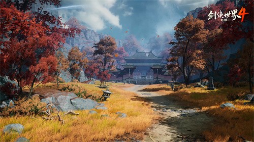 江湖四季之景！《剑侠世界4：无限》无缝地图探索实录