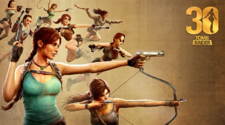 《古墓丽影》系列30周年！官方发布纪念贺图(古墓丽影惊艳到你)