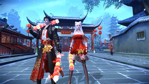 雪落苏城，福利加“马”！《九阴真经3D》新春版本现已上线